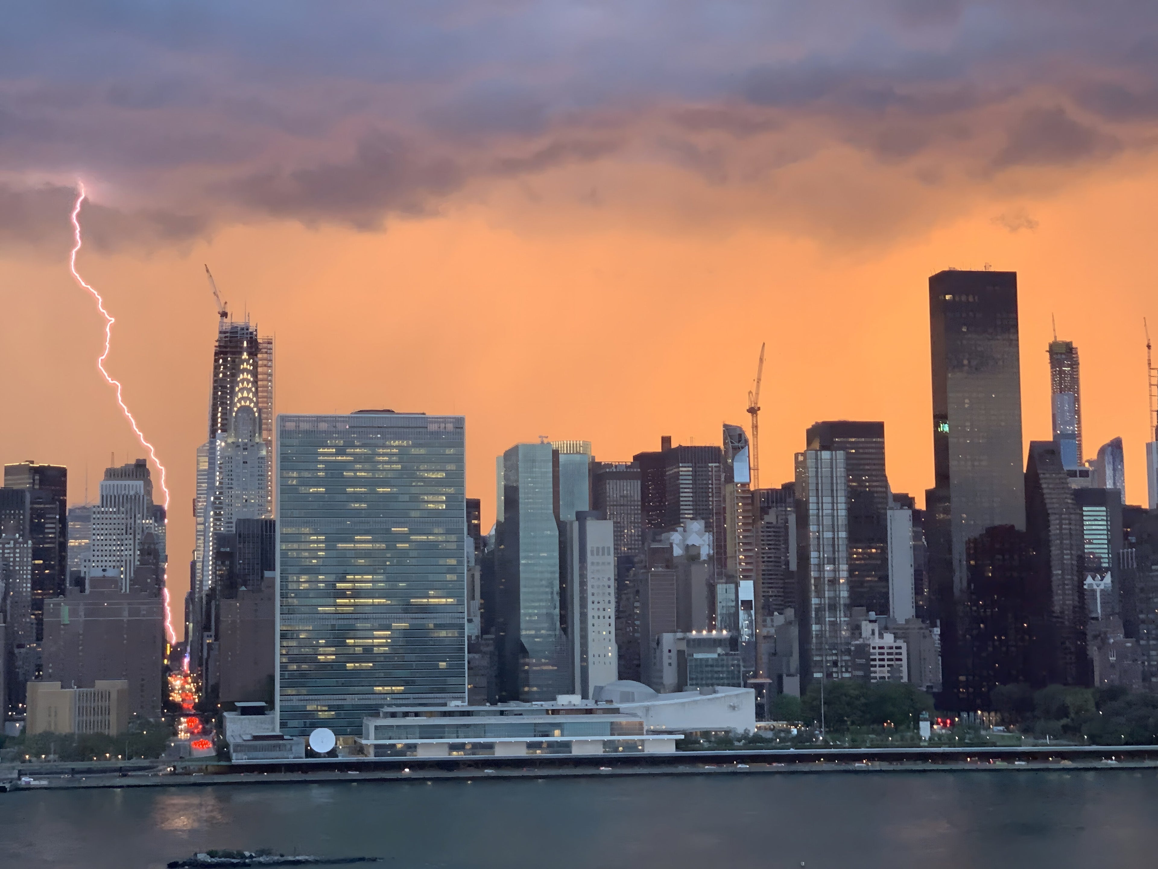 Manhattan Lightning fine-art print