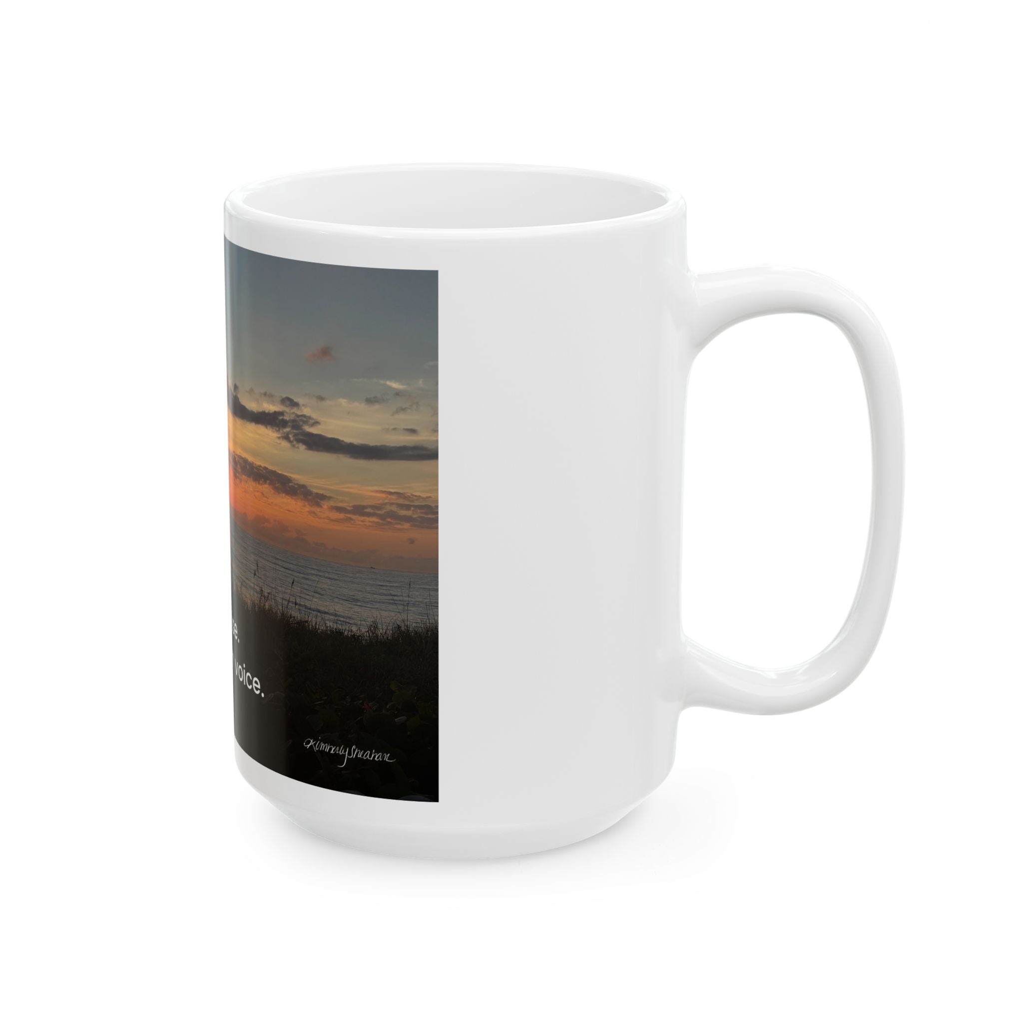 Rising Reflection — Your Own Voice · Ceramic Mug
