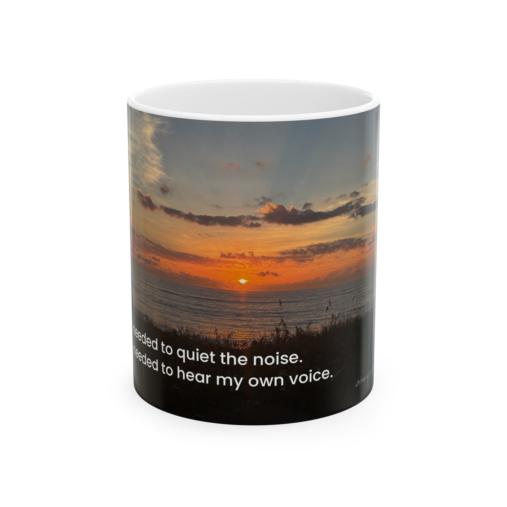 Rising Reflection — Your Own Voice · Ceramic Mug