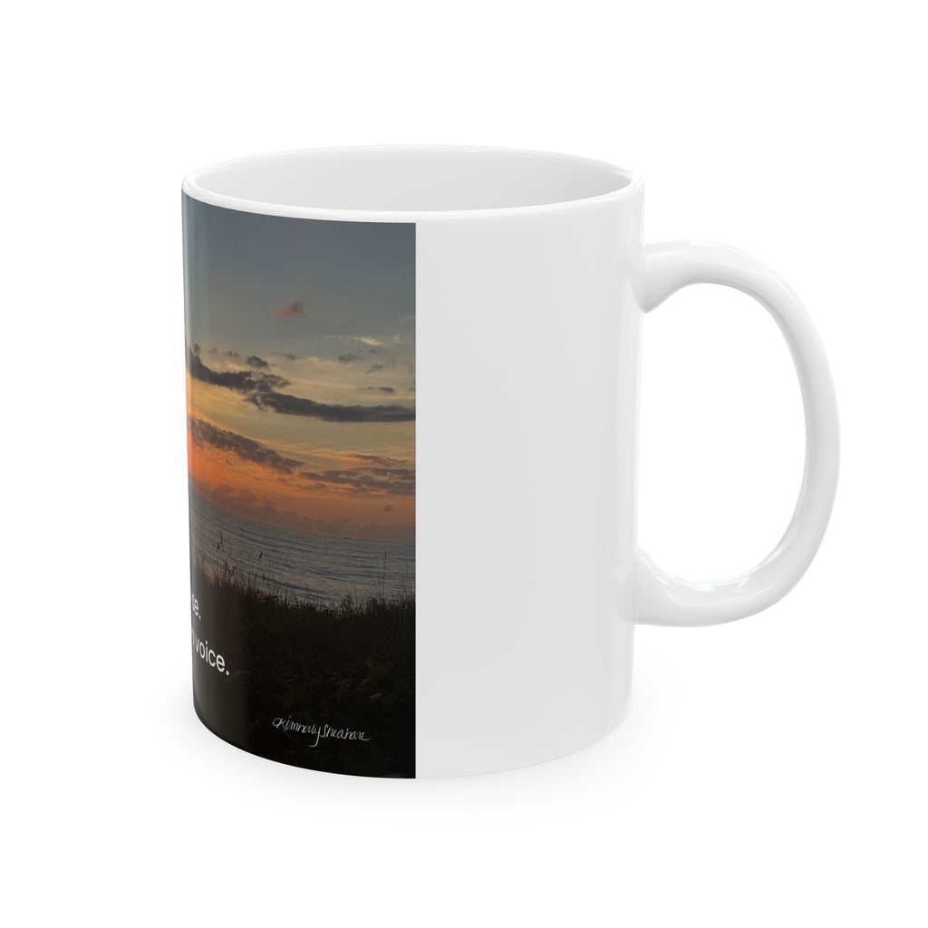 Rising Reflection — Your Own Voice · Ceramic Mug