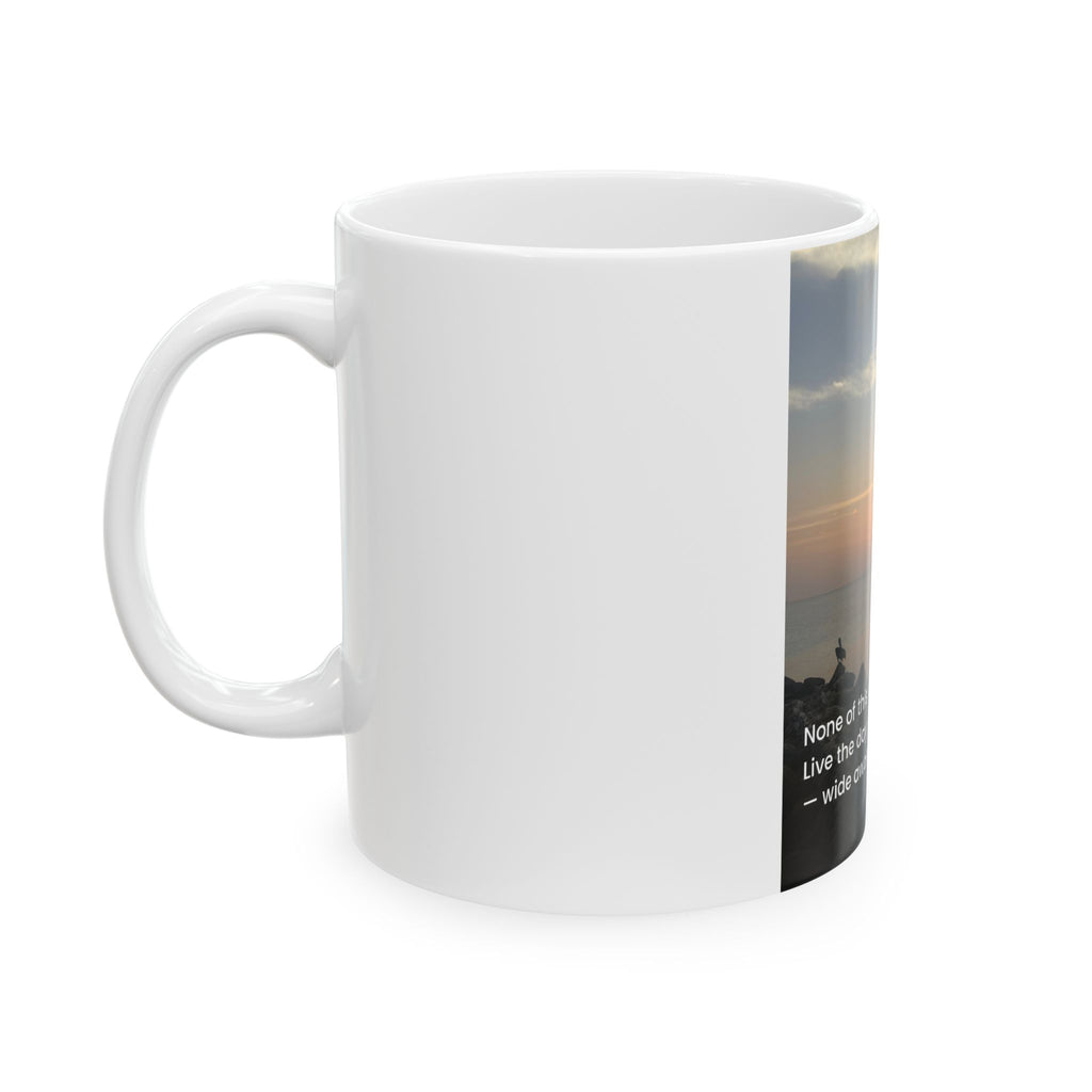 Rising Reflection — Wide Awake · Ceramic Mug