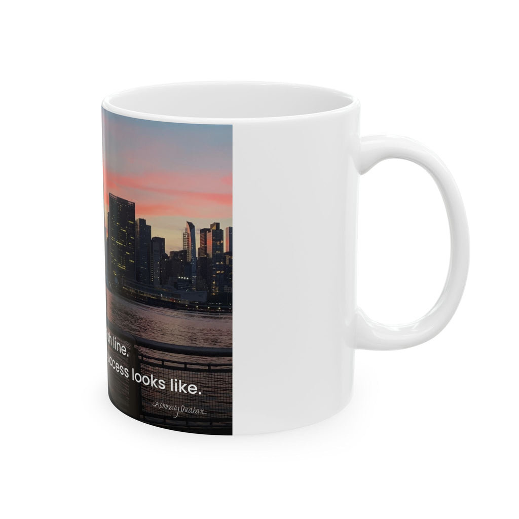 Rising Reflection — The Finish Line · Ceramic Mug