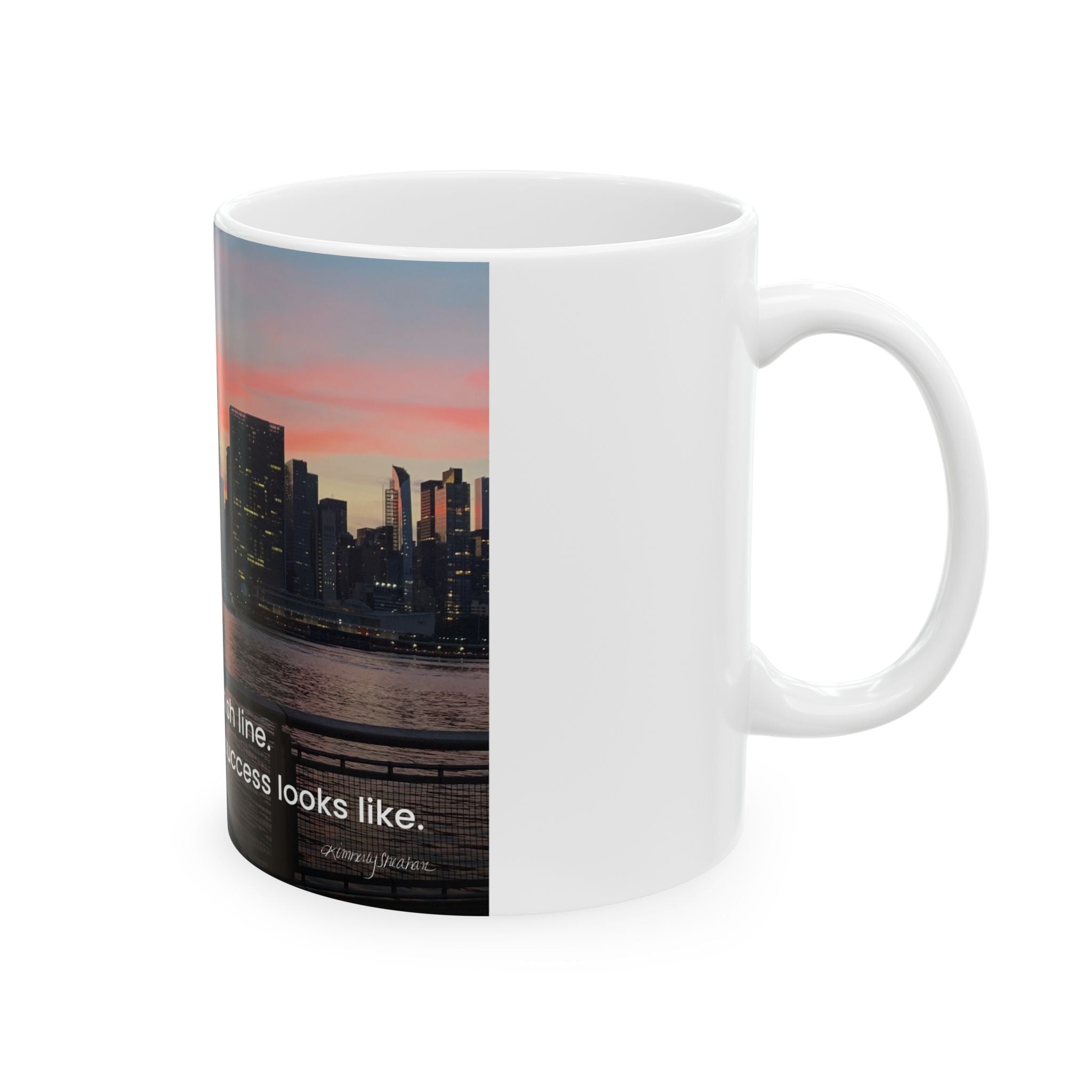 Rising Reflection — The Finish Line · Ceramic Mug