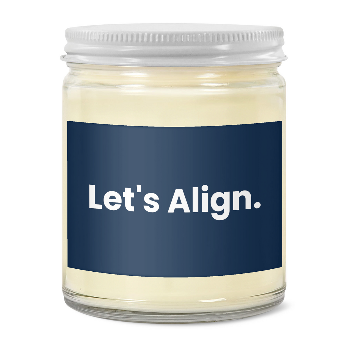 Let's Align. · Soy Candle