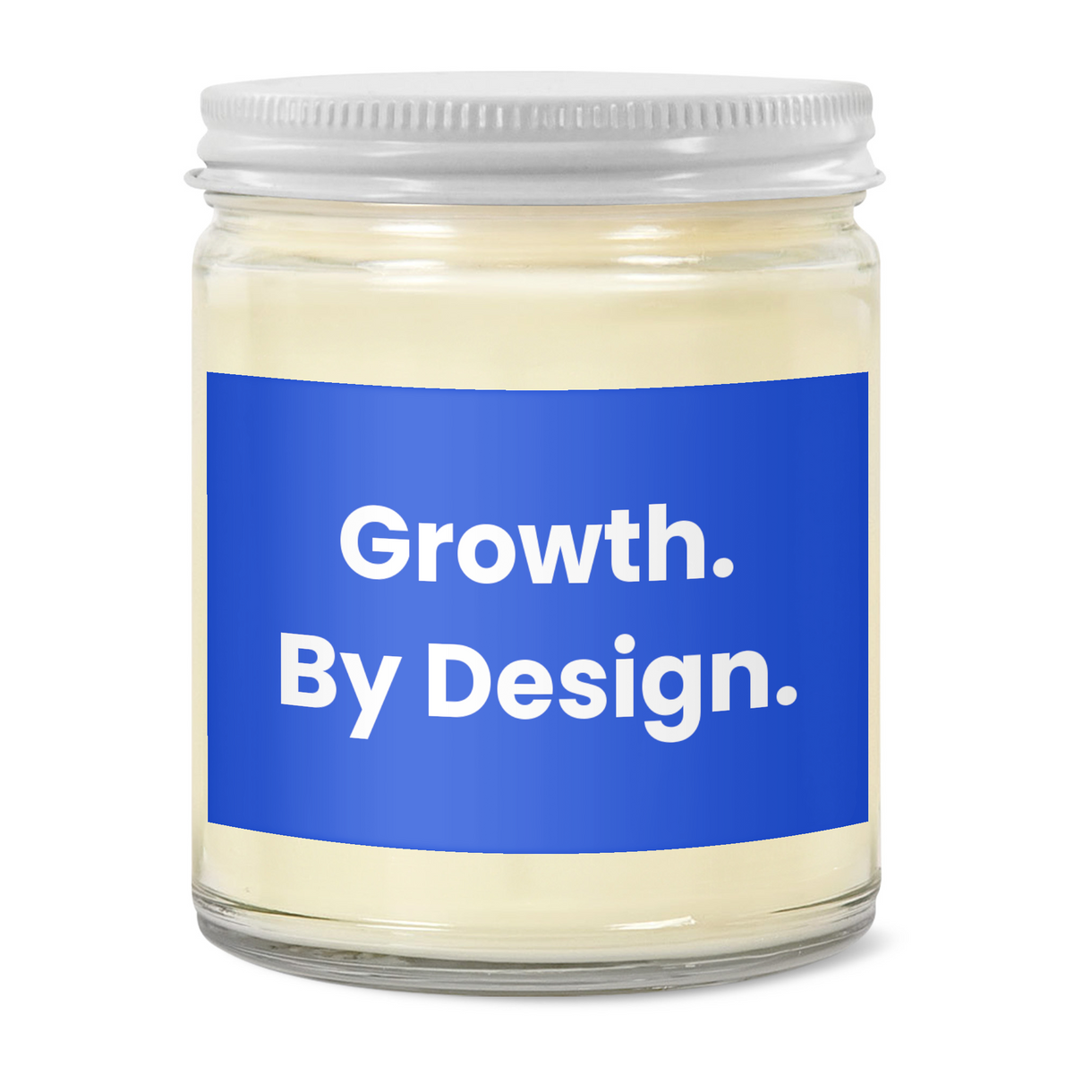 Growth. By Design. · Soy Candle