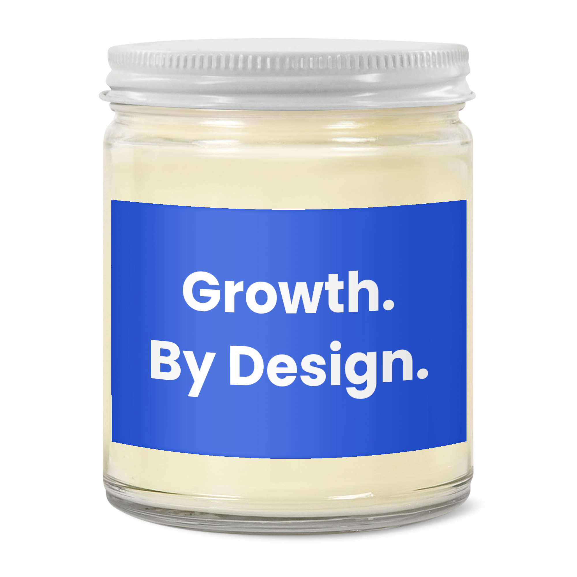 Growth. By Design. · Soy Candle