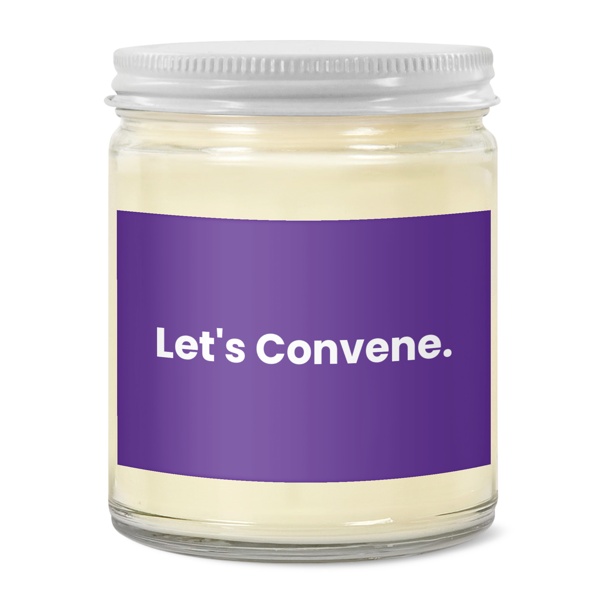 Let's Convene. · Soy Candle