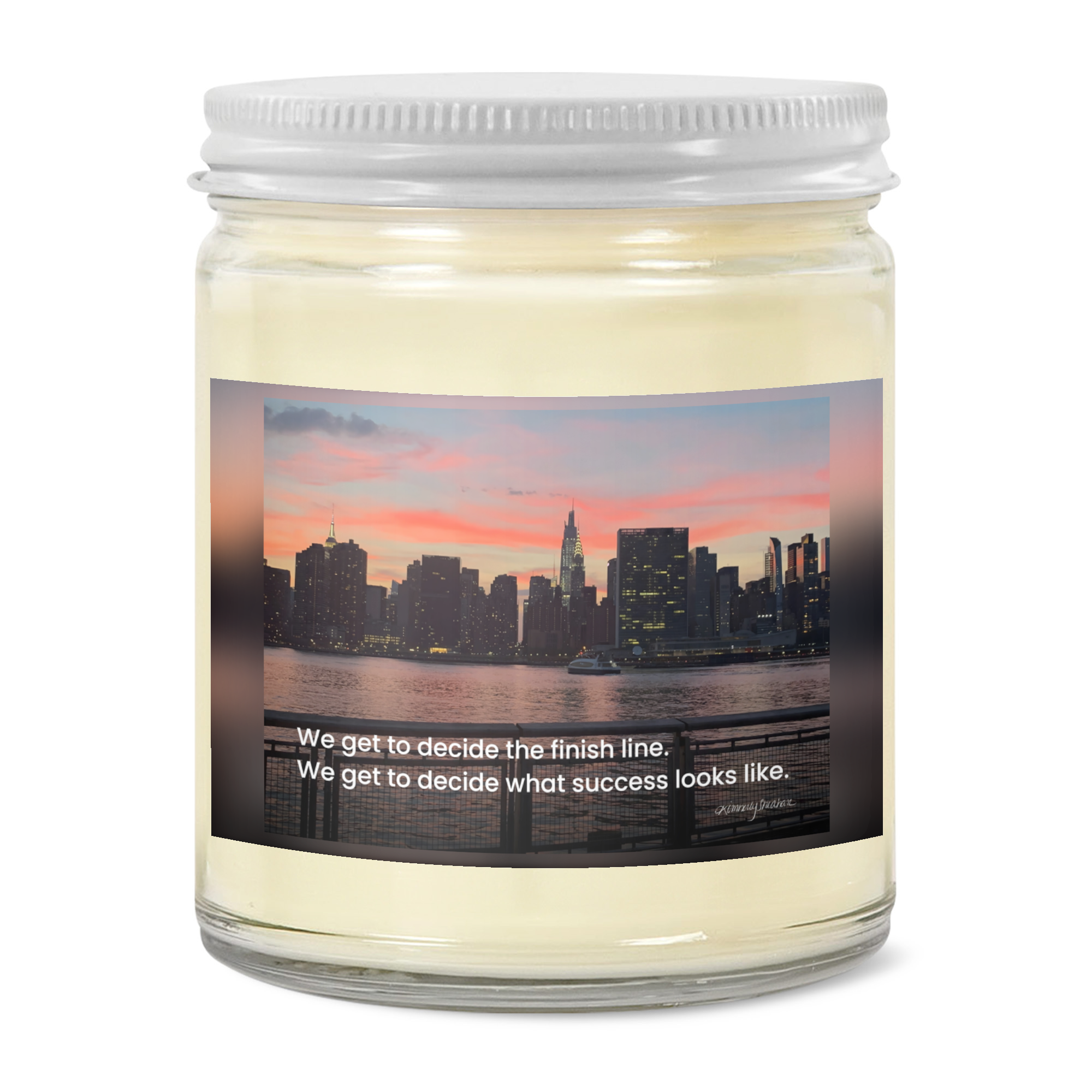 Rising Reflection — The Finish Line · Soy Candle
