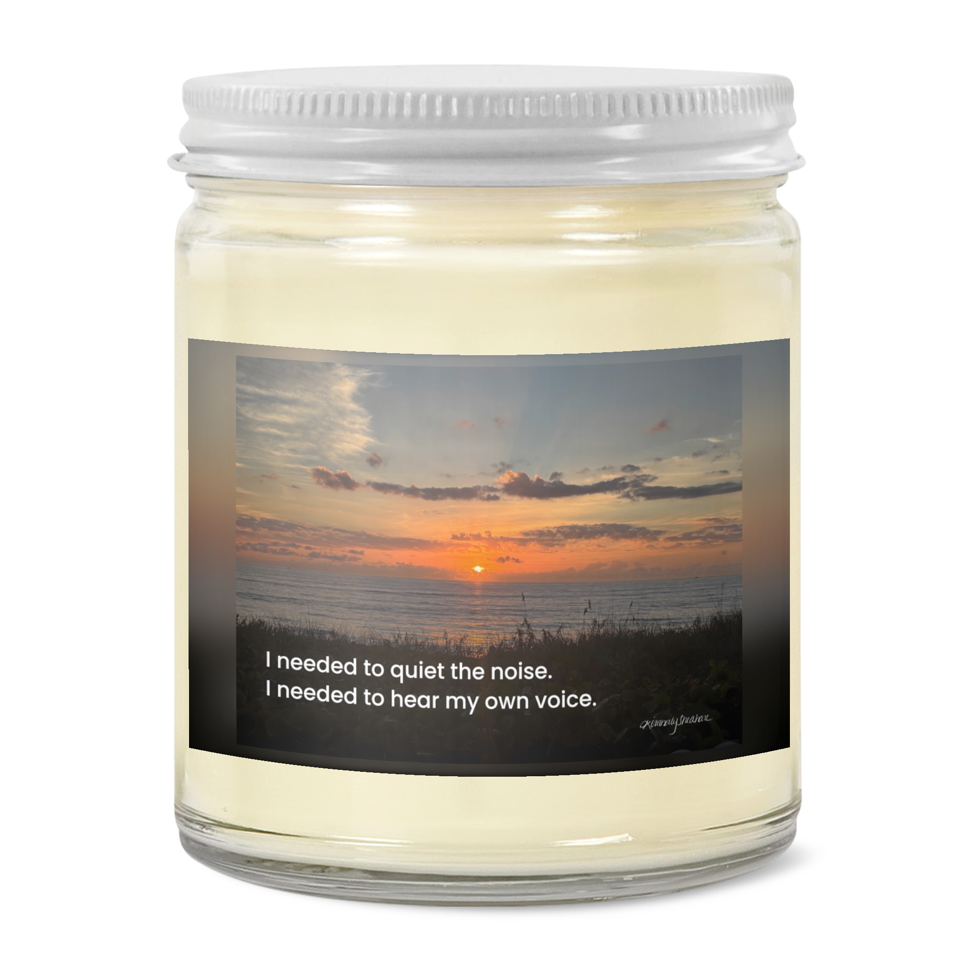 Rising Reflection — Your Own Voice · Soy Candle