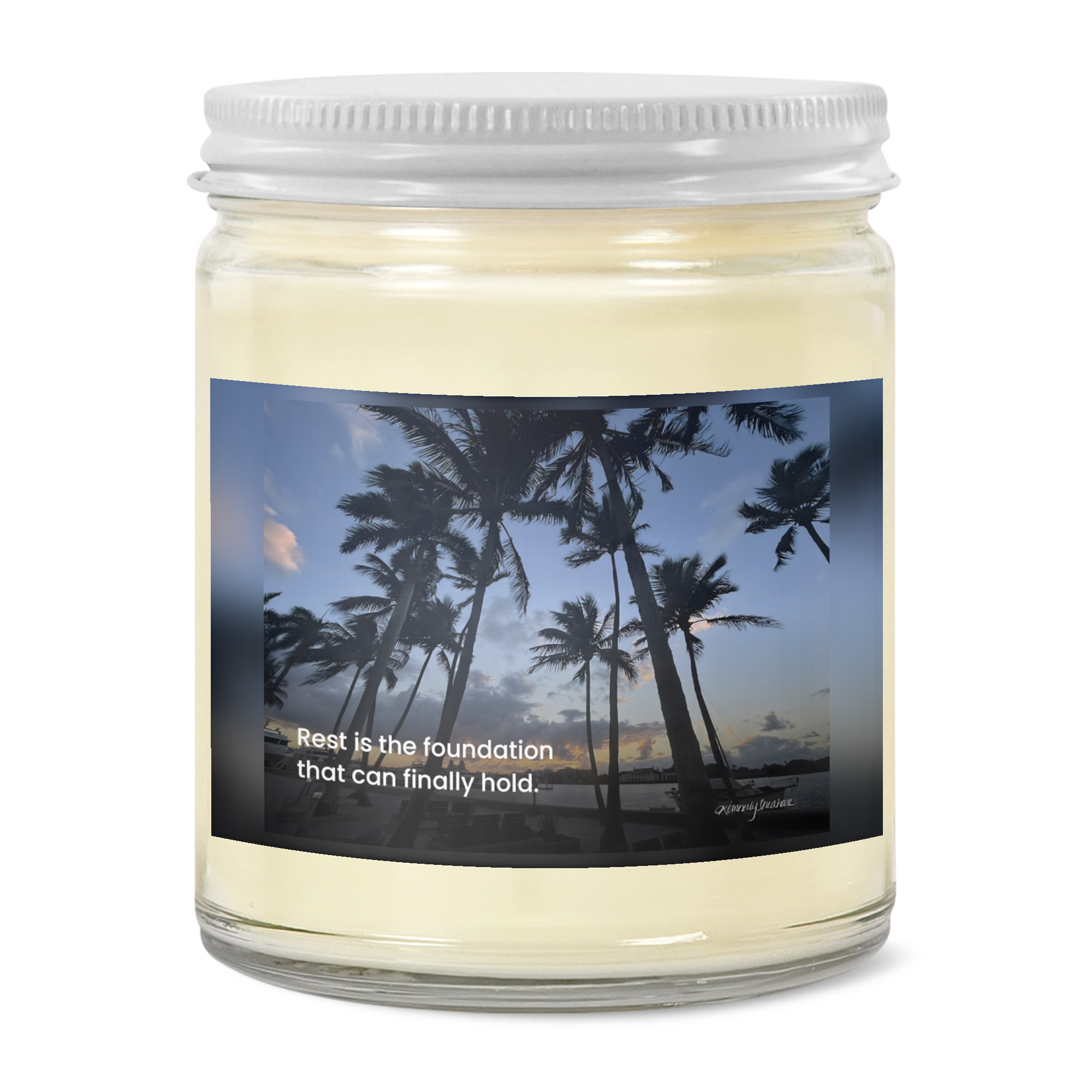 Rising Reflection — Rest · Soy Candle