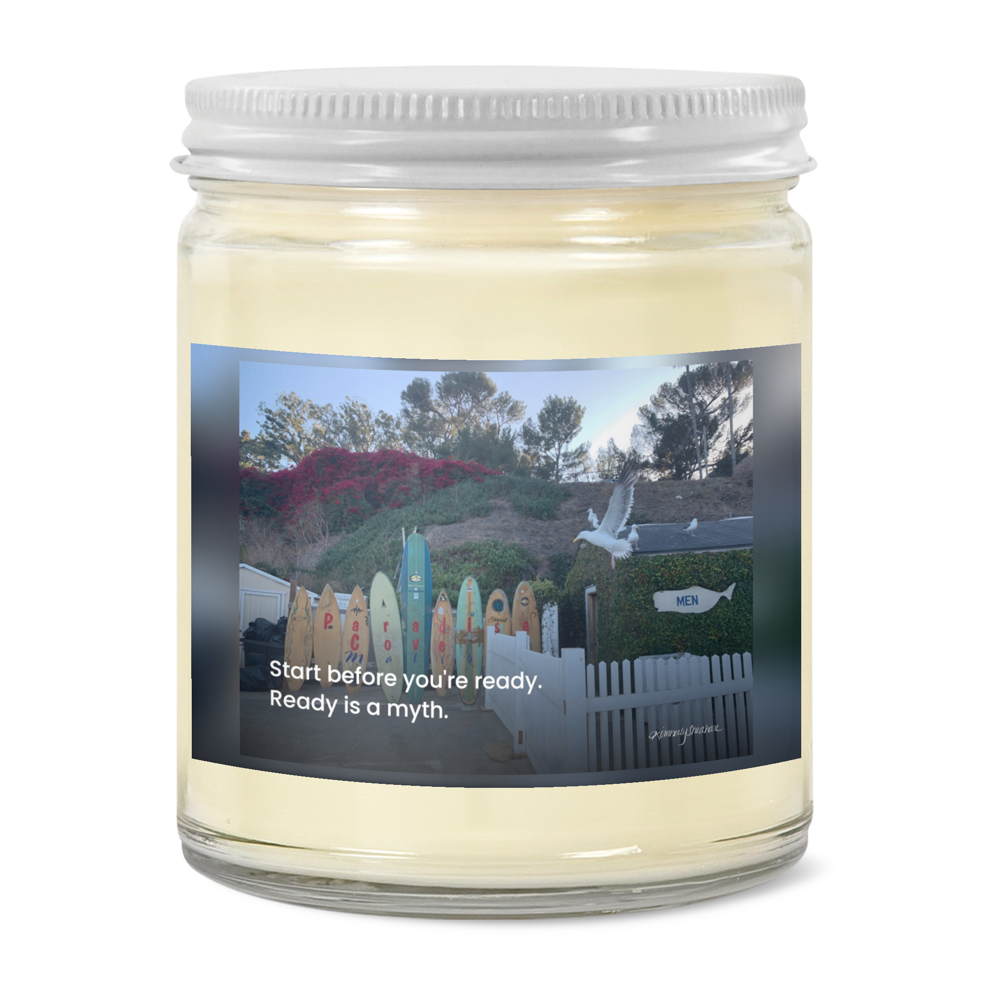Rising Reflection — Start Now · Soy Candle
