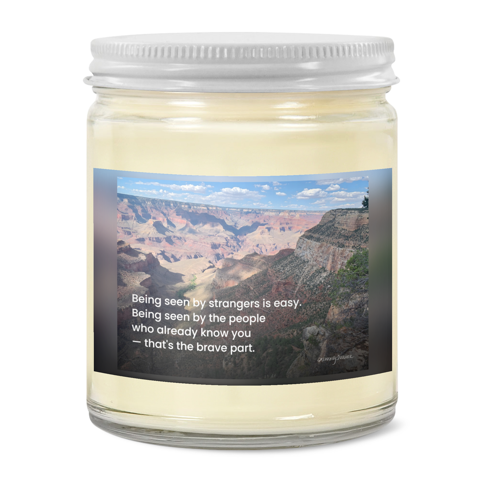 Rising Reflection — Being Seen · Soy Candle