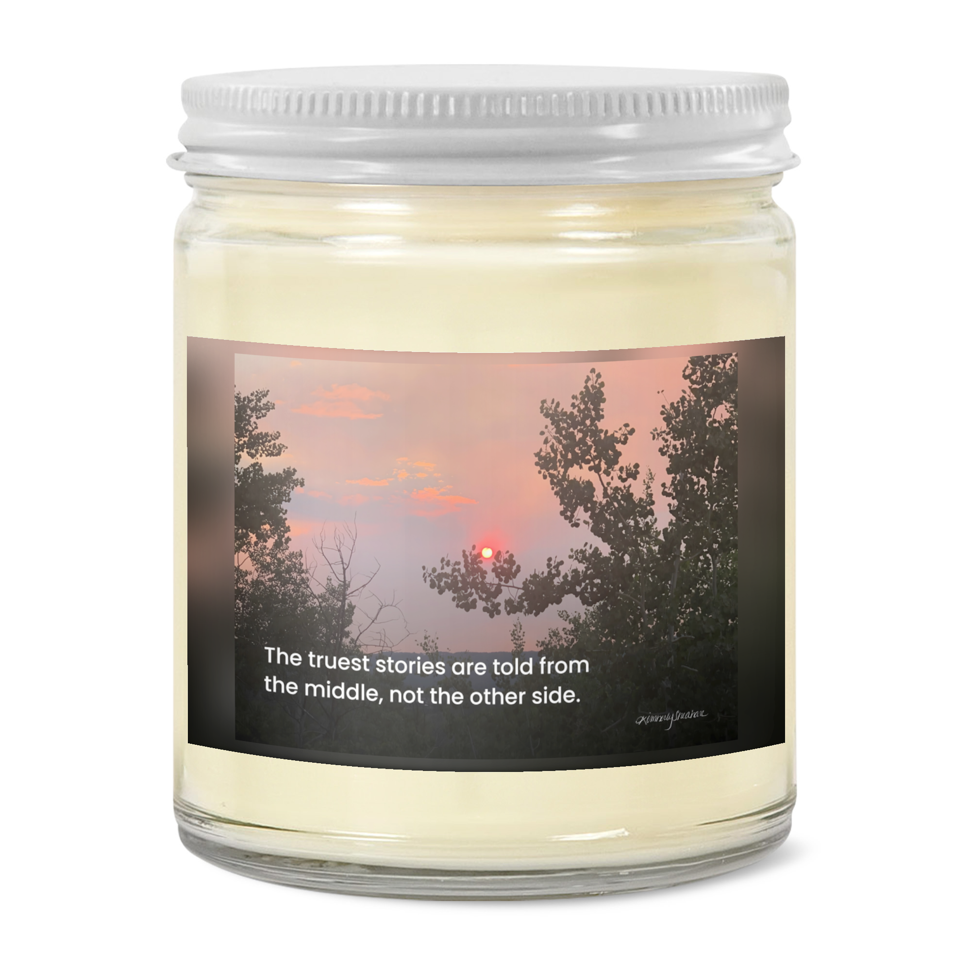 Rising Reflection — From the Middle · Soy Candle