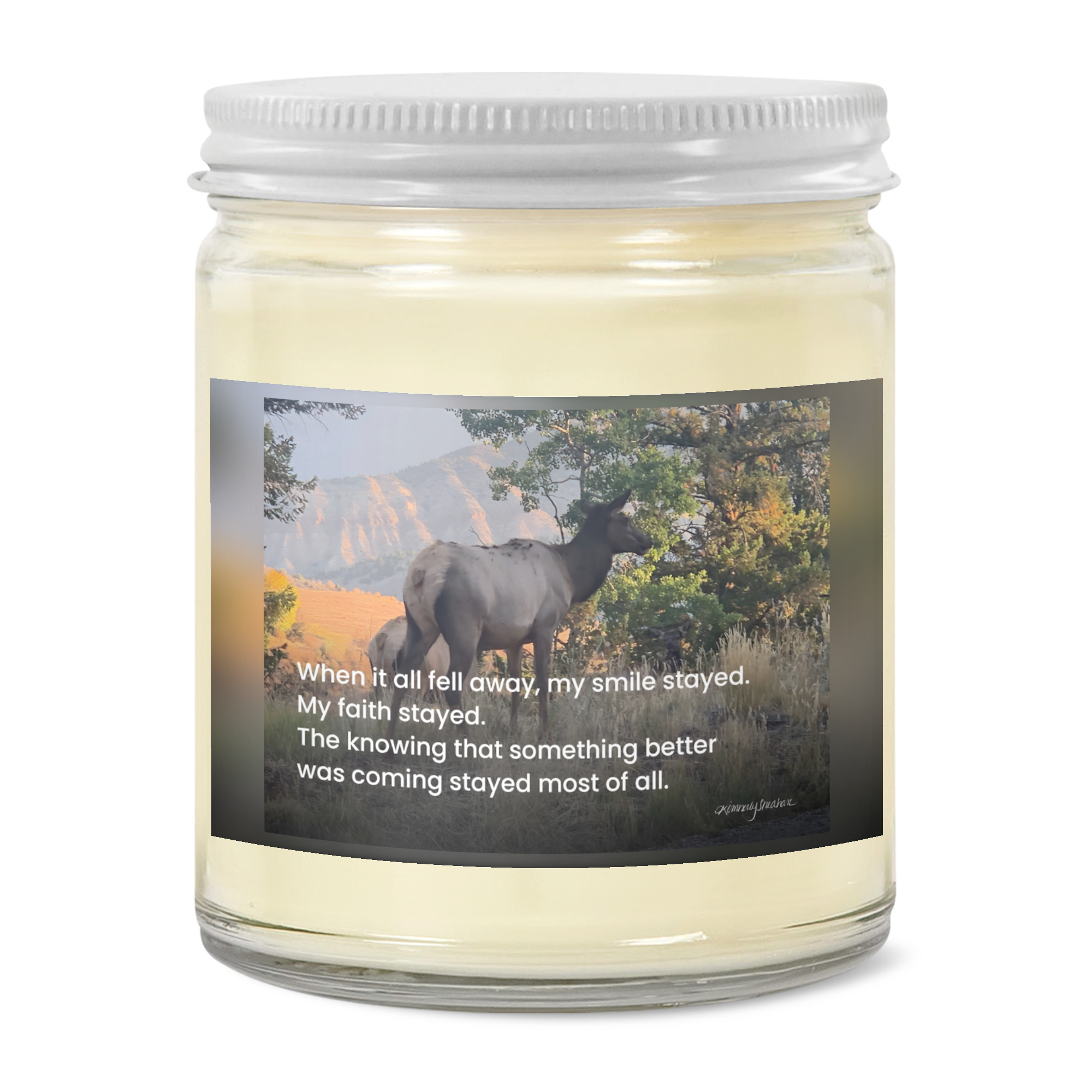 Rising Reflection — What Stayed · Soy Candle