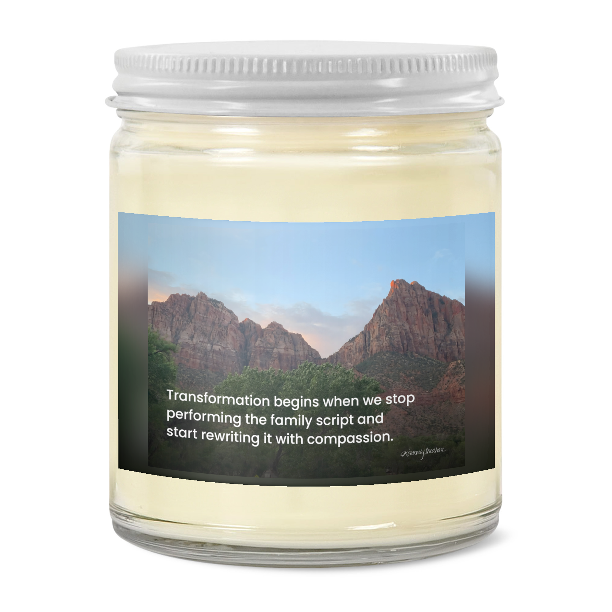 Rising Reflection — Rewrite the Script · Soy Candle