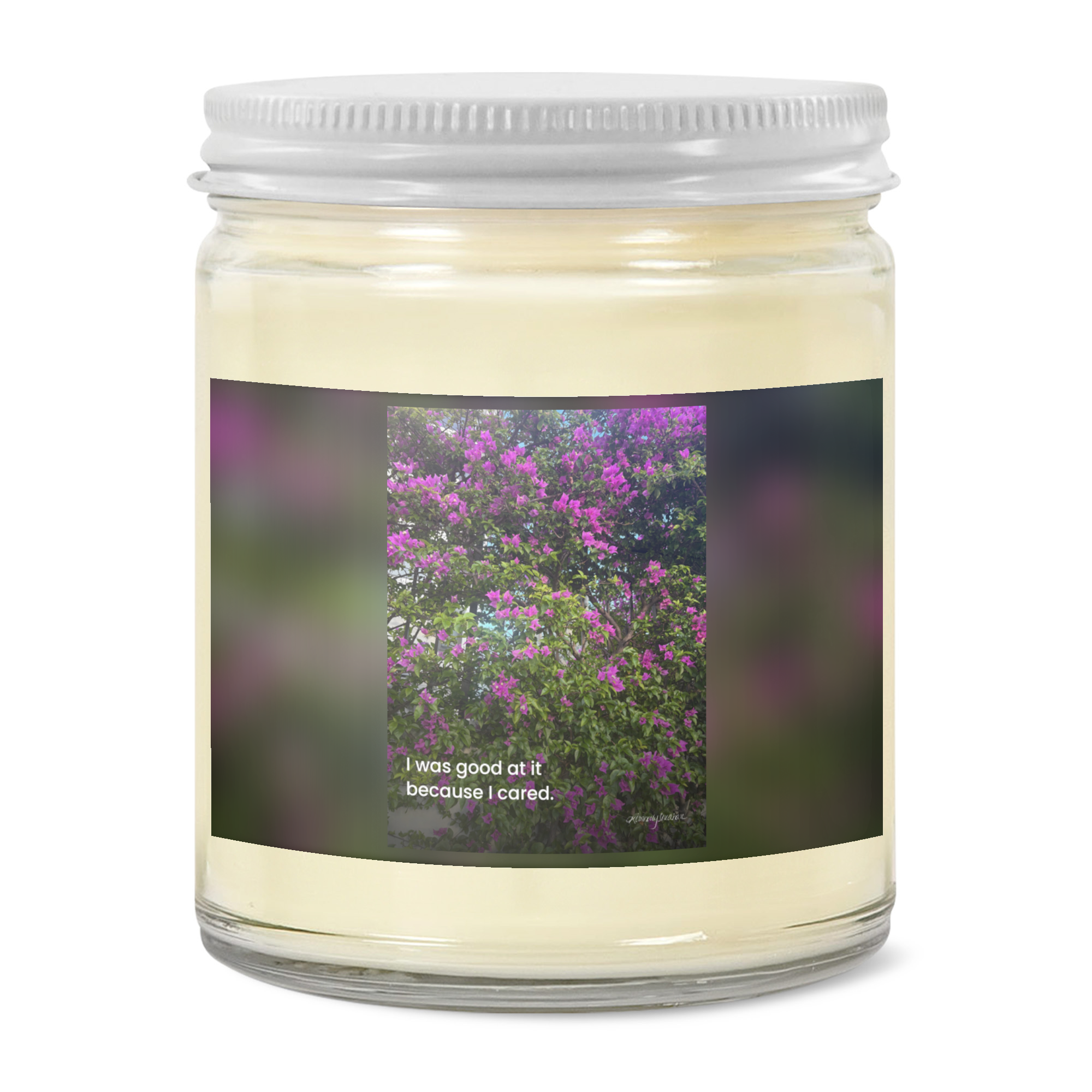 Rising Reflection — Because I Cared · Soy Candle