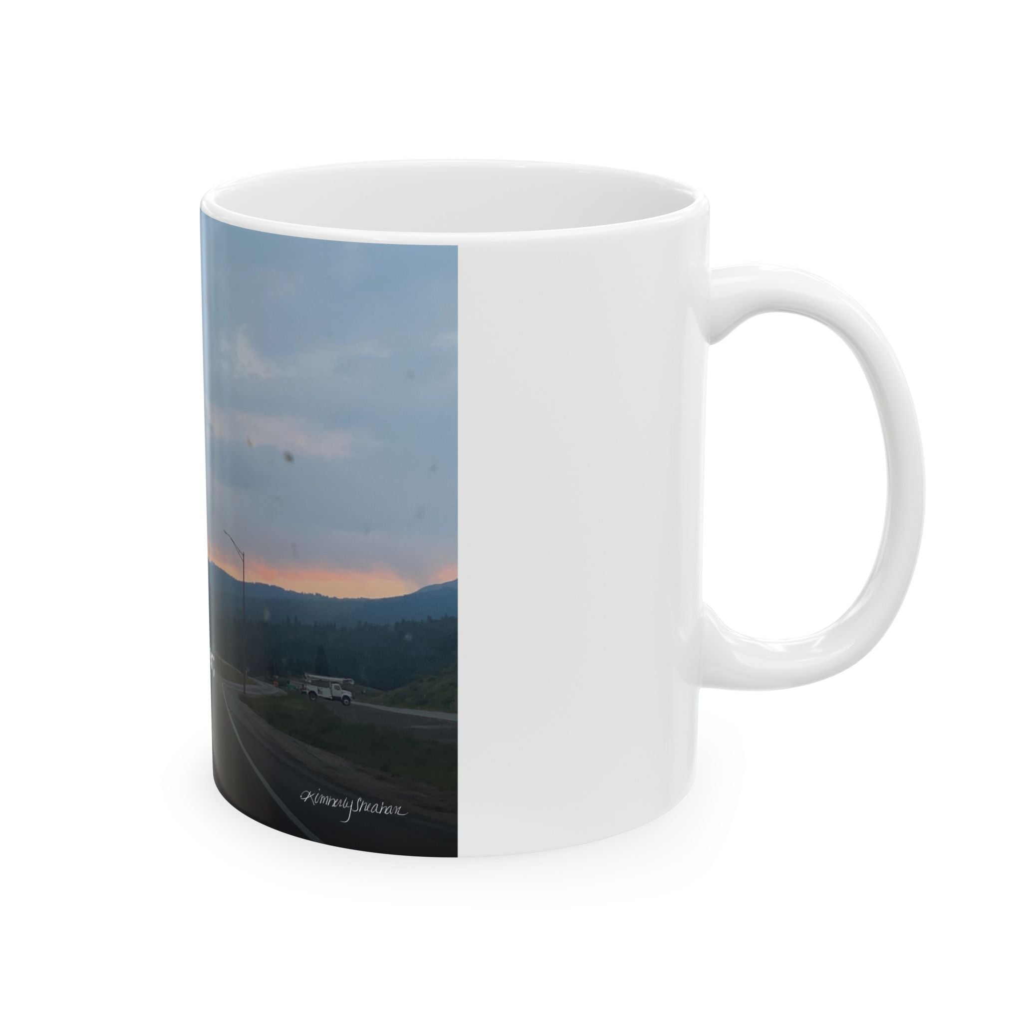 Rising Reflection — Starting True · Ceramic Mug