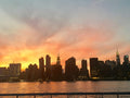 Manhattan Ablaze fine-art print
