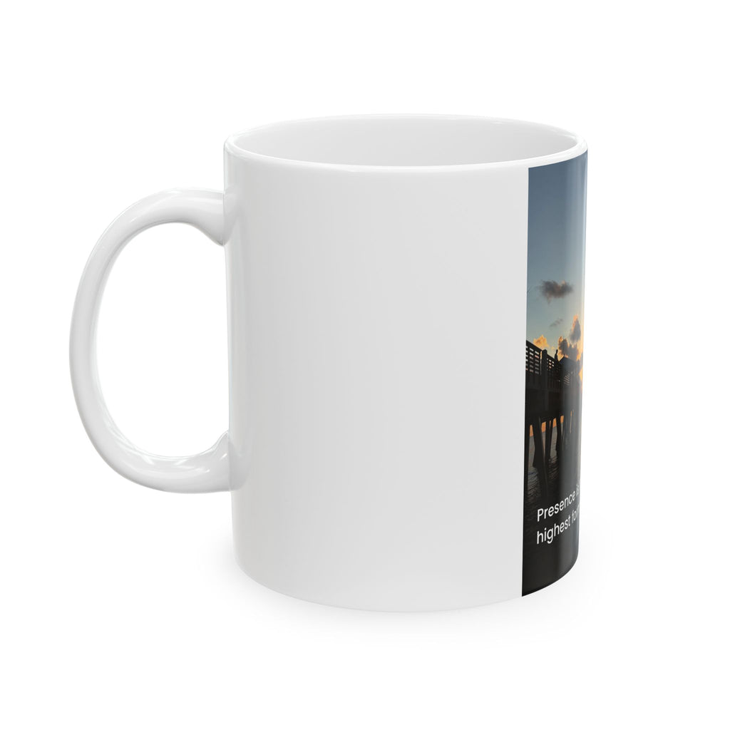 Rising Reflection — Presence · Ceramic Mug