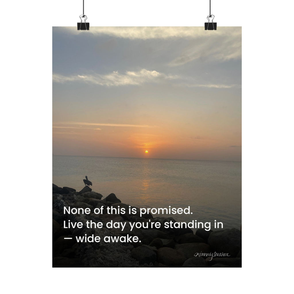 Rising Reflection — Wide Awake · Fine-Art Print
