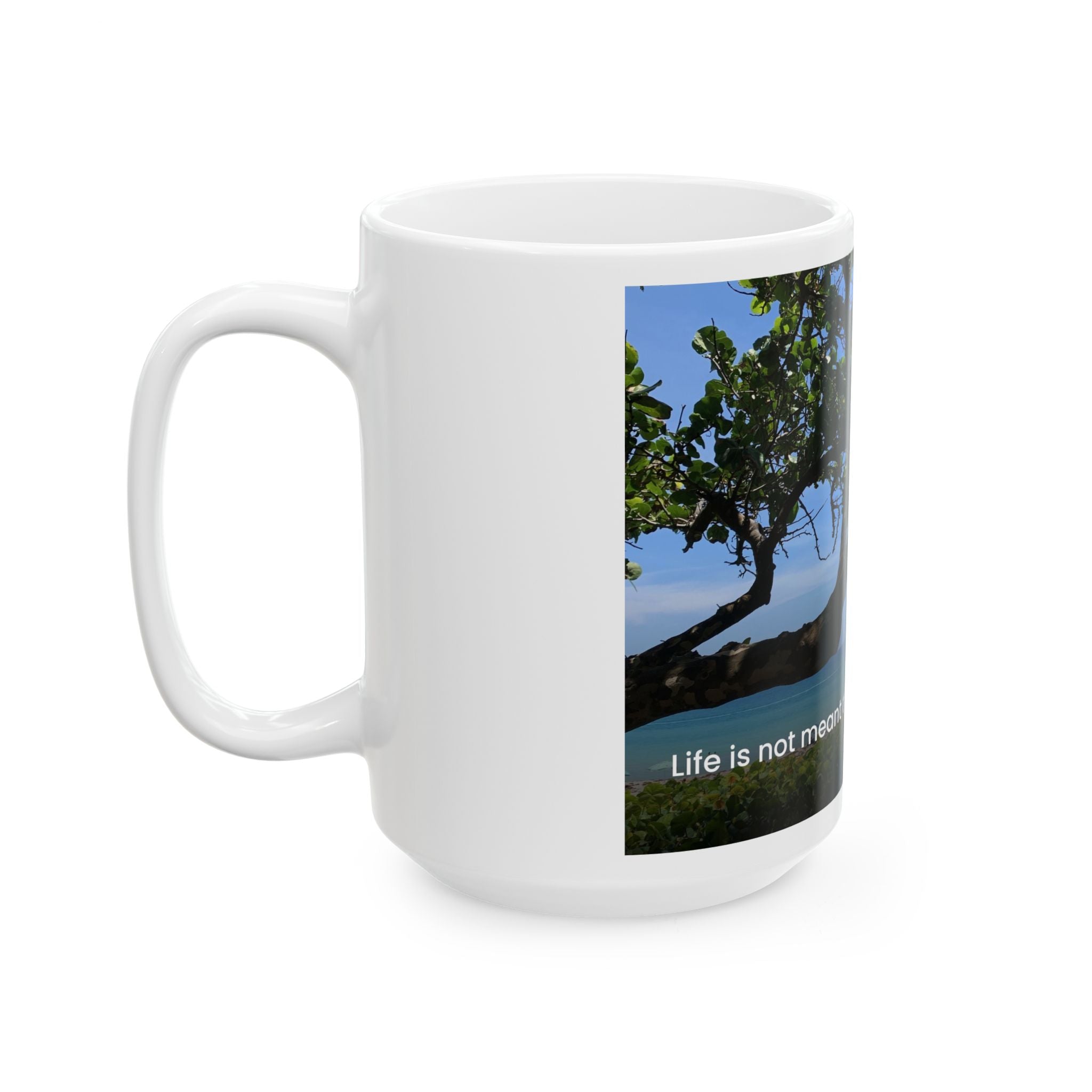Rising Reflection — Lived Large · Ceramic Mug