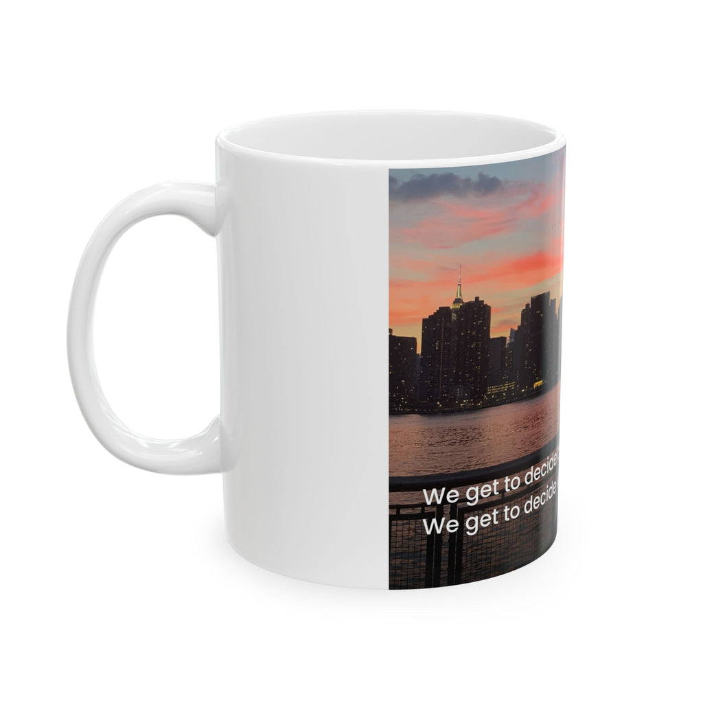 Rising Reflection — The Finish Line · Ceramic Mug