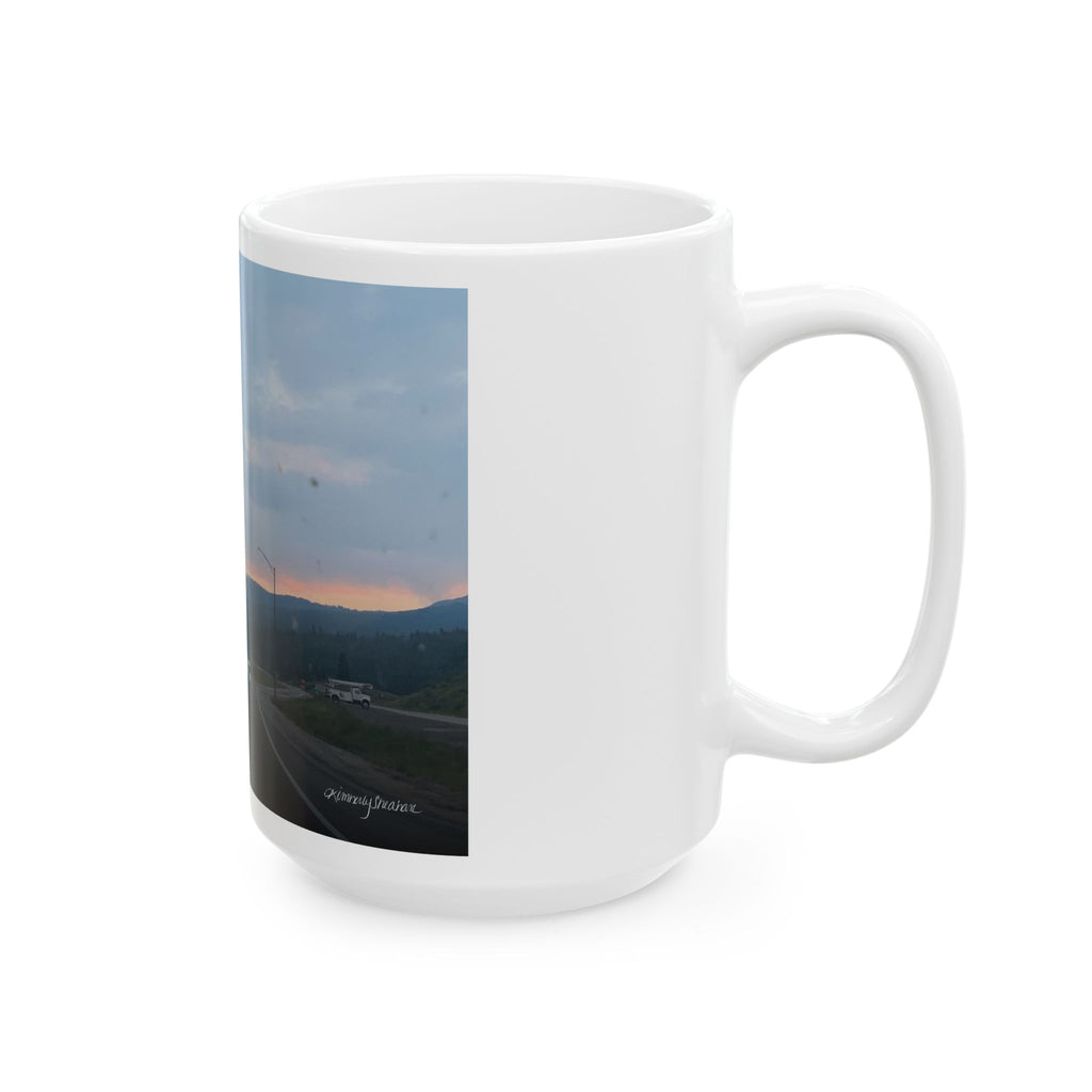 Rising Reflection — Starting True · Ceramic Mug