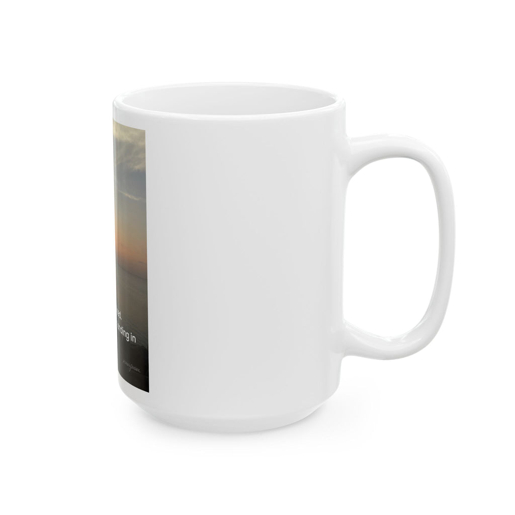 Rising Reflection — Wide Awake · Ceramic Mug