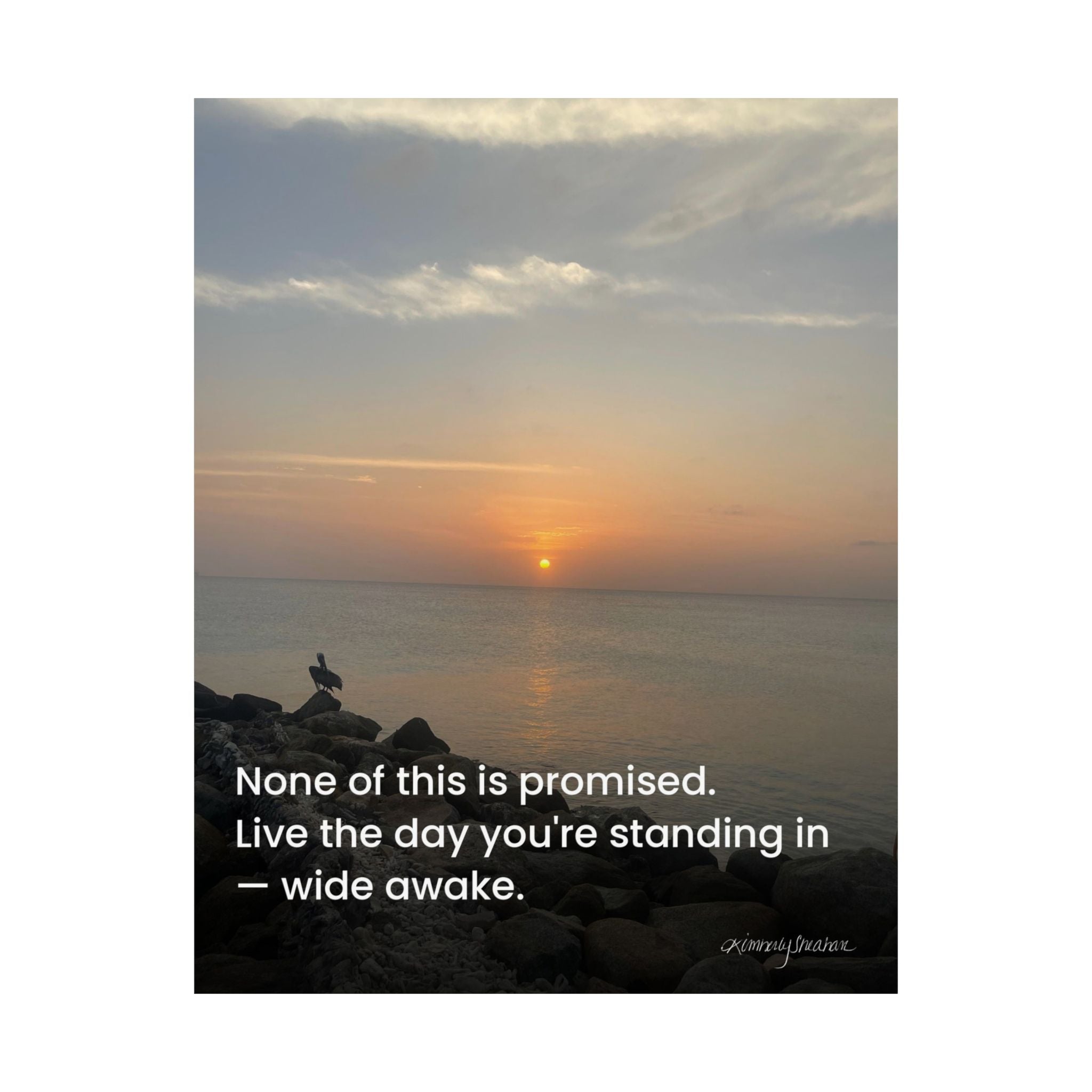 Rising Reflection — Wide Awake · Fine-Art Print