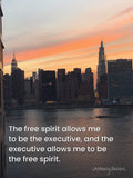 Rising Reflection — Free Spirit poster