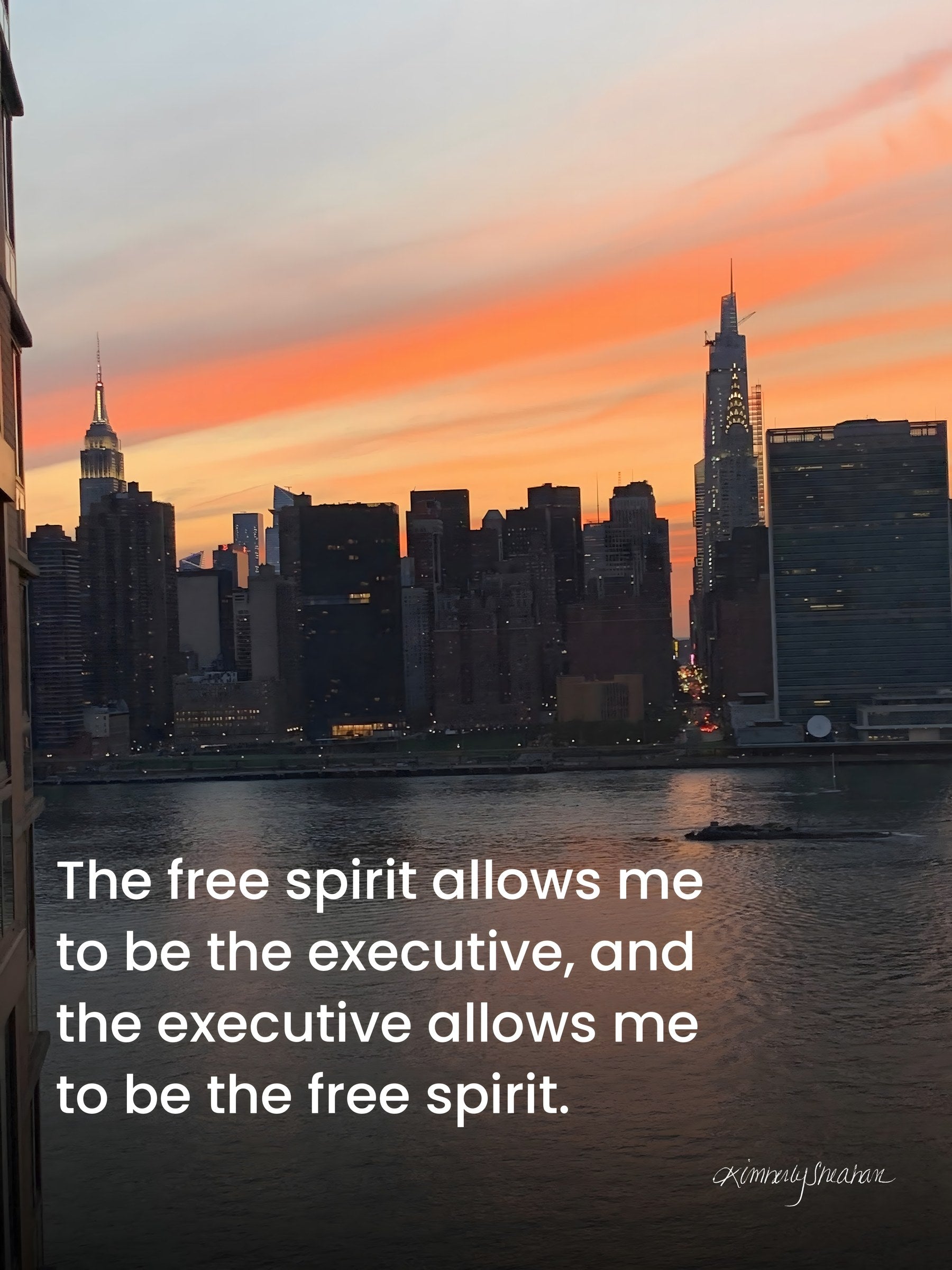 Free Spirit — Rising Reflection journal cover