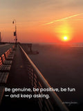 Keep Asking — Rising Reflection journal cover