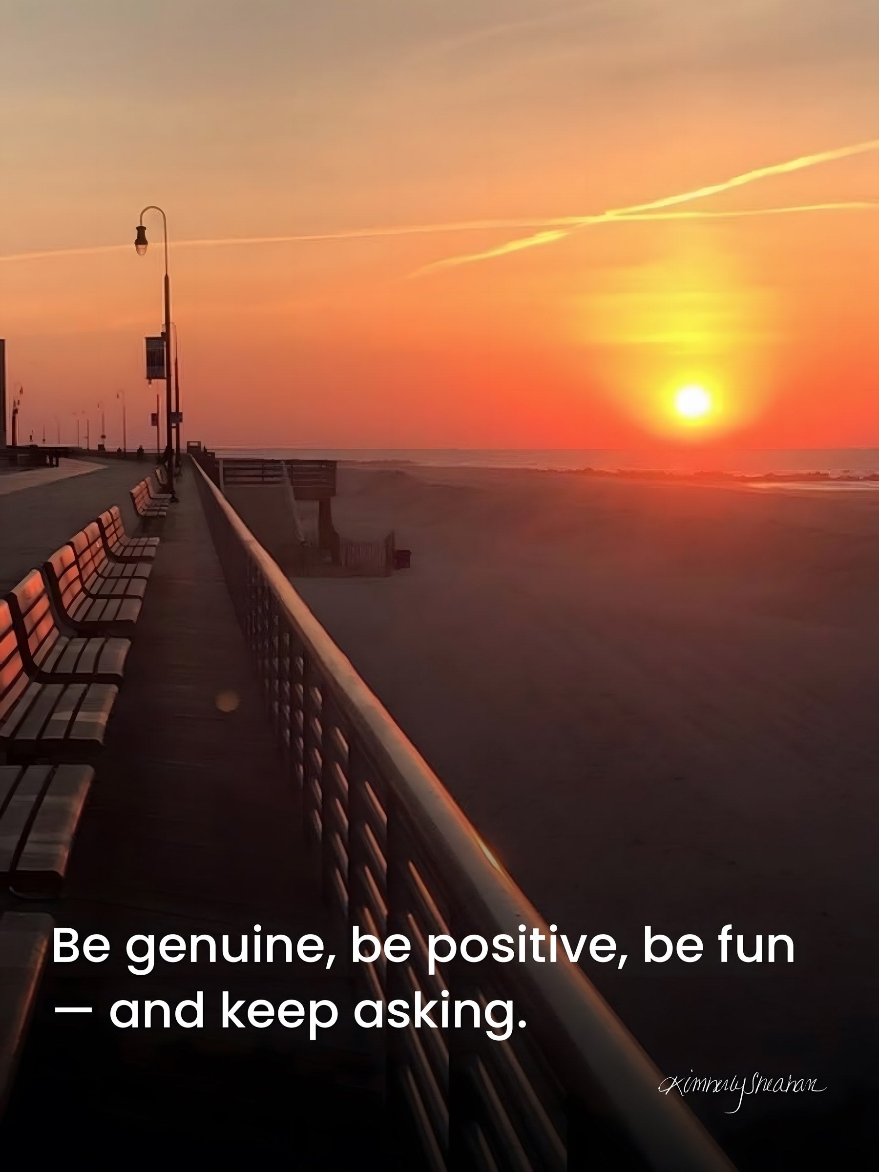 Keep Asking — Rising Reflection journal cover