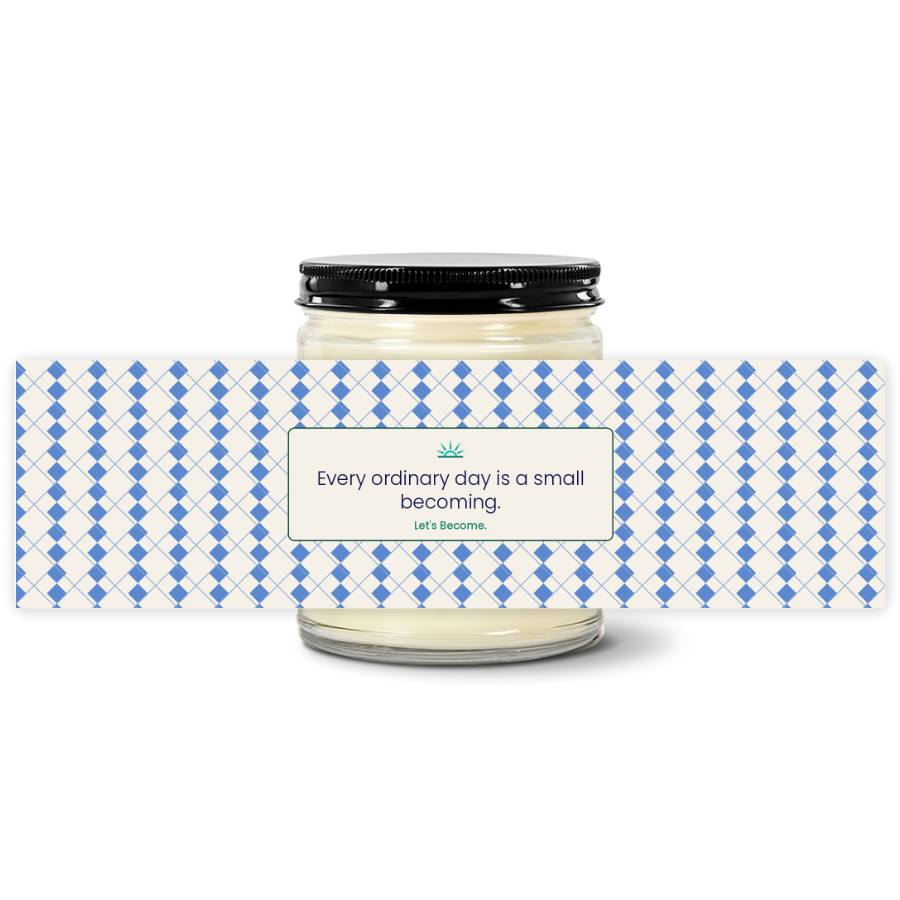 Turquoise Horizon — Harlequin · Sky · Soy Candle