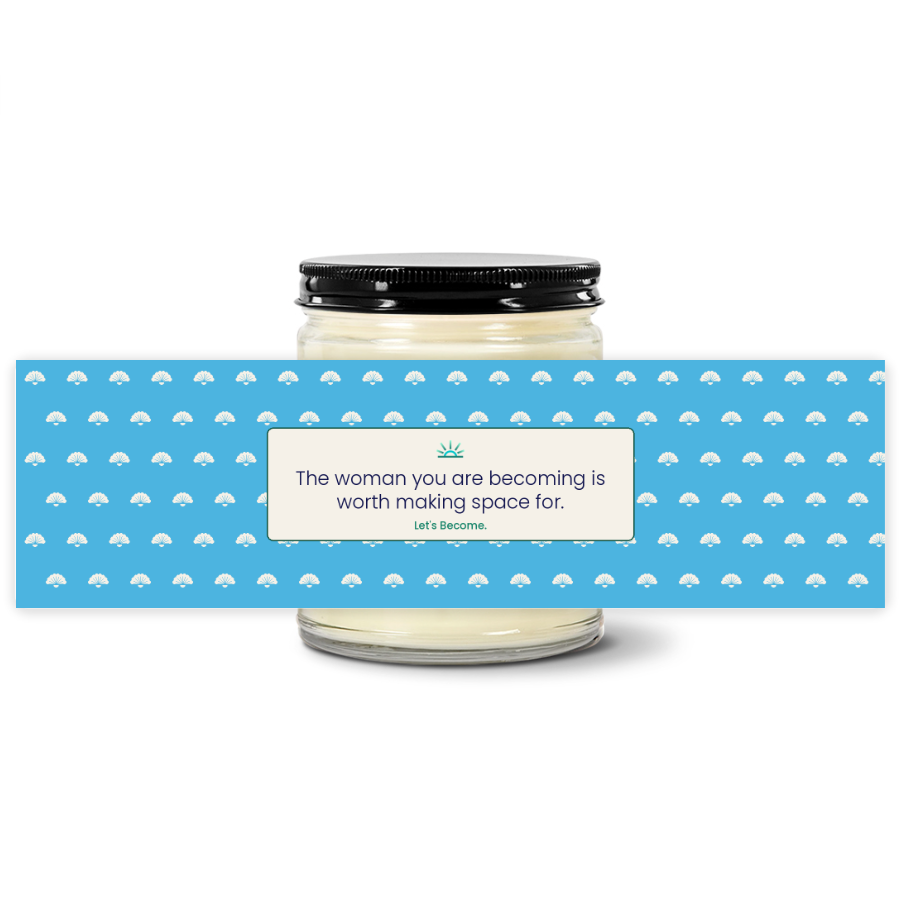 Turquoise Horizon — Seashell · Coast · Soy Candle