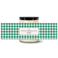 Turquoise Horizon — Gingham · Jade · Soy Candle