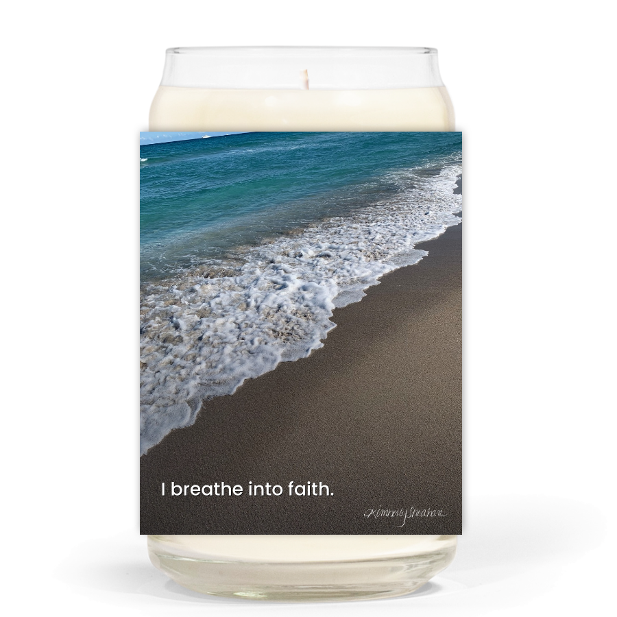 Rising Reflection — Breathe Into Faith · Soy Candle