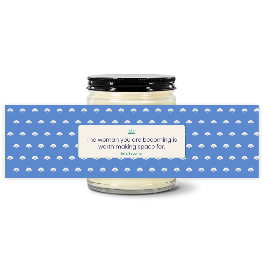 Turquoise Horizon — Seashell · Sky · Soy Candle
