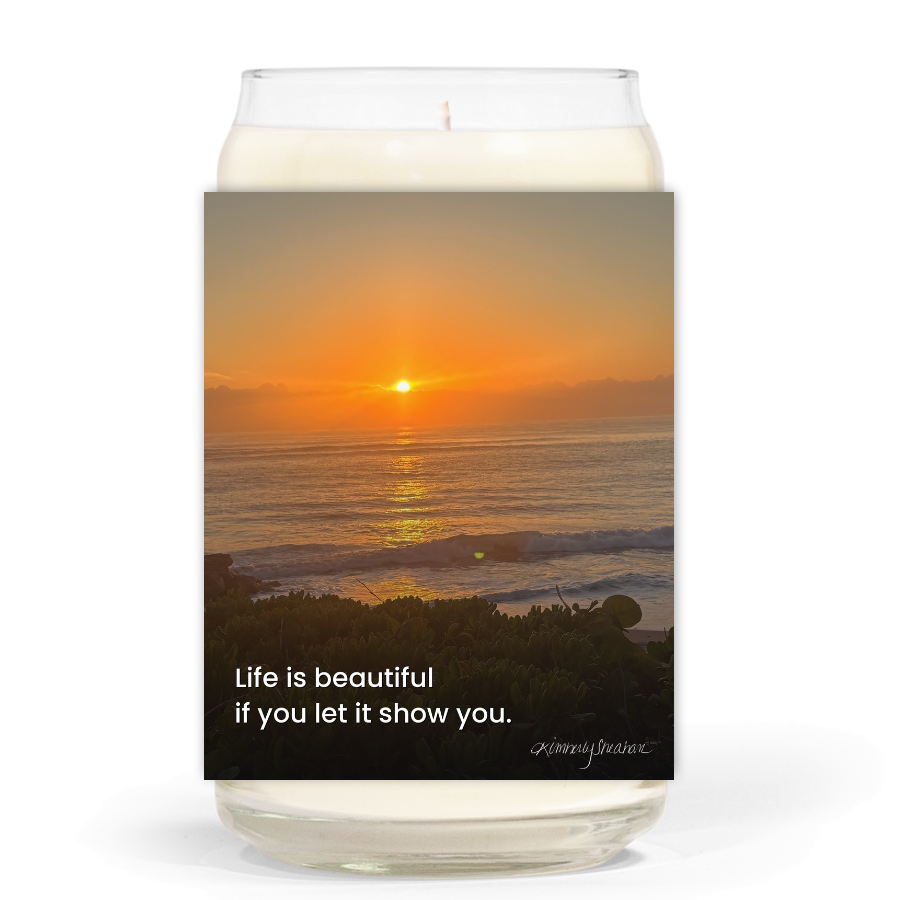 Rising Reflection — Life Is Beautiful · Soy Candle