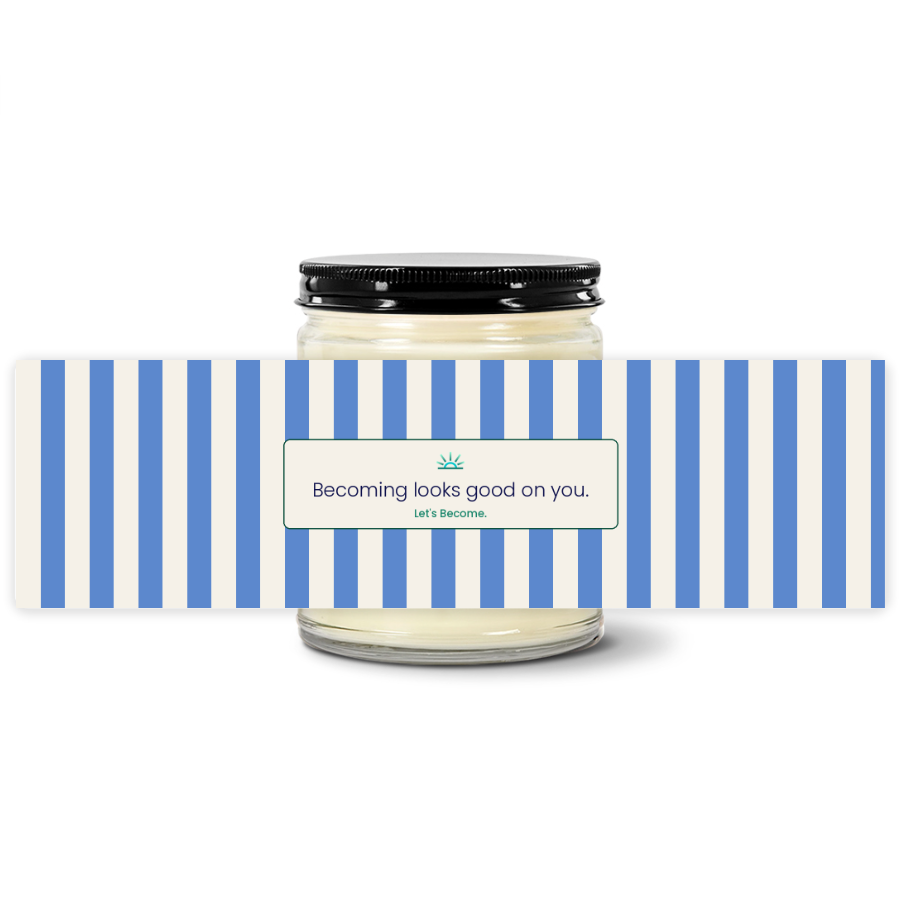 Turquoise Horizon — Becoming Looks Good on You · Sky · Soy Candle