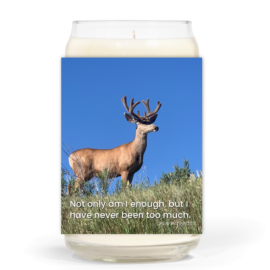 Rising Reflection — Enough and Never Too Much · Soy Candle