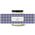Turquoise Horizon — Gingham · Navy · Soy Candle