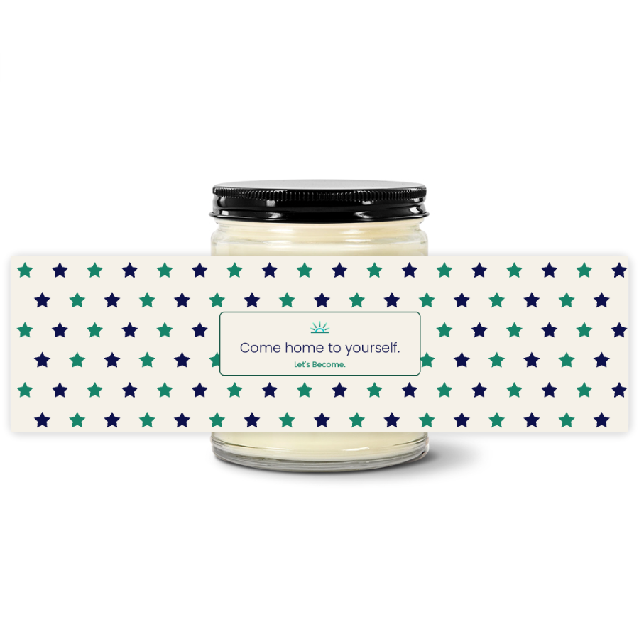 Turquoise Horizon — Starfish · Cream · Soy Candle