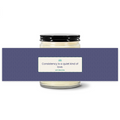 Turquoise Horizon — Herringbone · Navy · Soy Candle