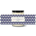 Turquoise Horizon — Quatrefoil · Navy · Soy Candle