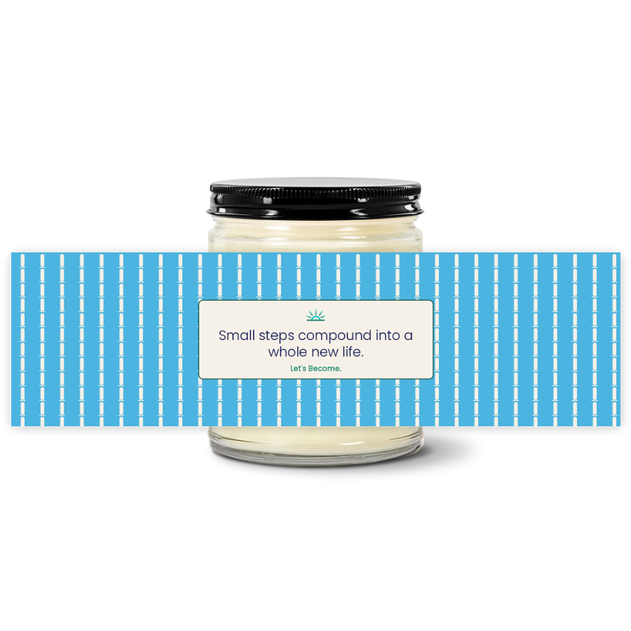 Turquoise Horizon — Bamboo · Coast · Soy Candle