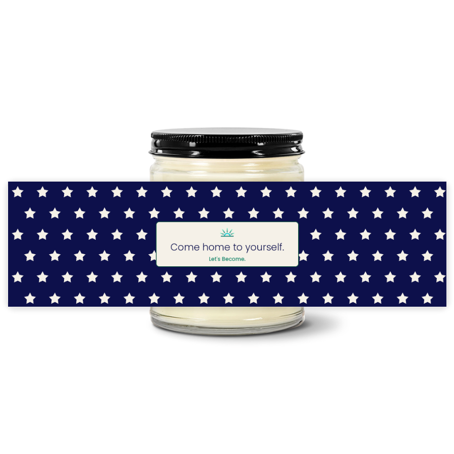 Turquoise Horizon — Starfish · Navy · Soy Candle