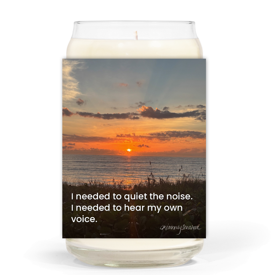 Rising Reflection — Your Own Voice · Soy Candle