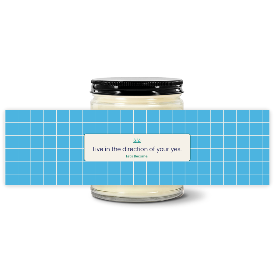 Turquoise Horizon — Windowpane · Coast · Soy Candle