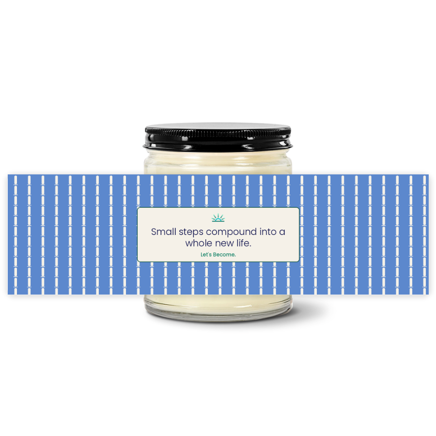 Turquoise Horizon — Bamboo · Sky · Soy Candle